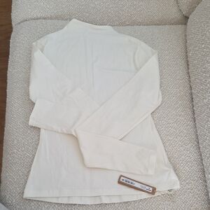 SKIMS Cream Long Sleeve Tee